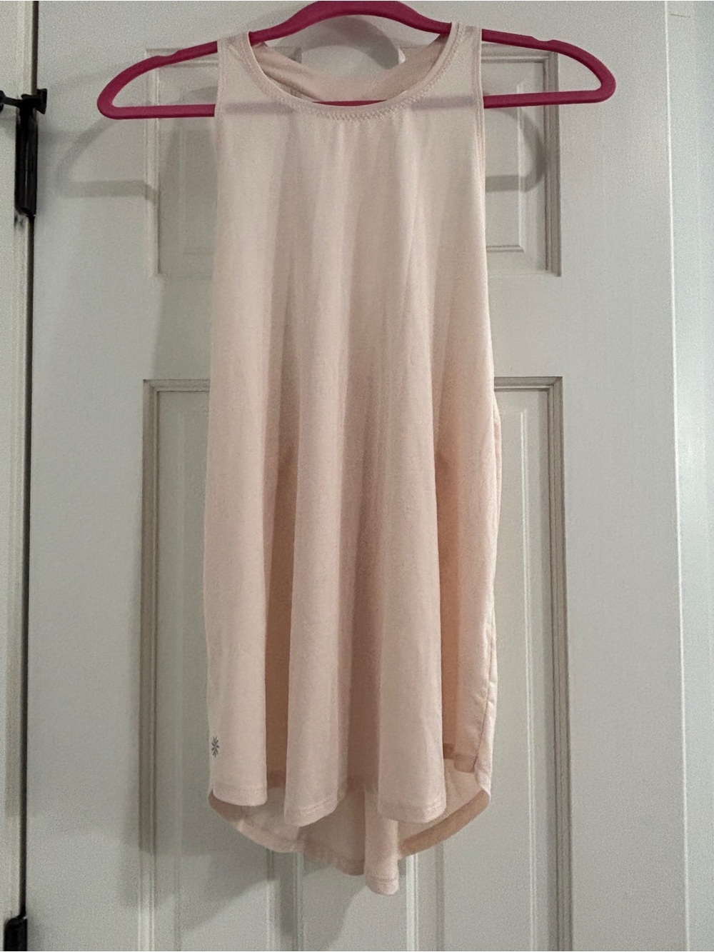 Athleta Pink Racerback Tank Top - Size Medium